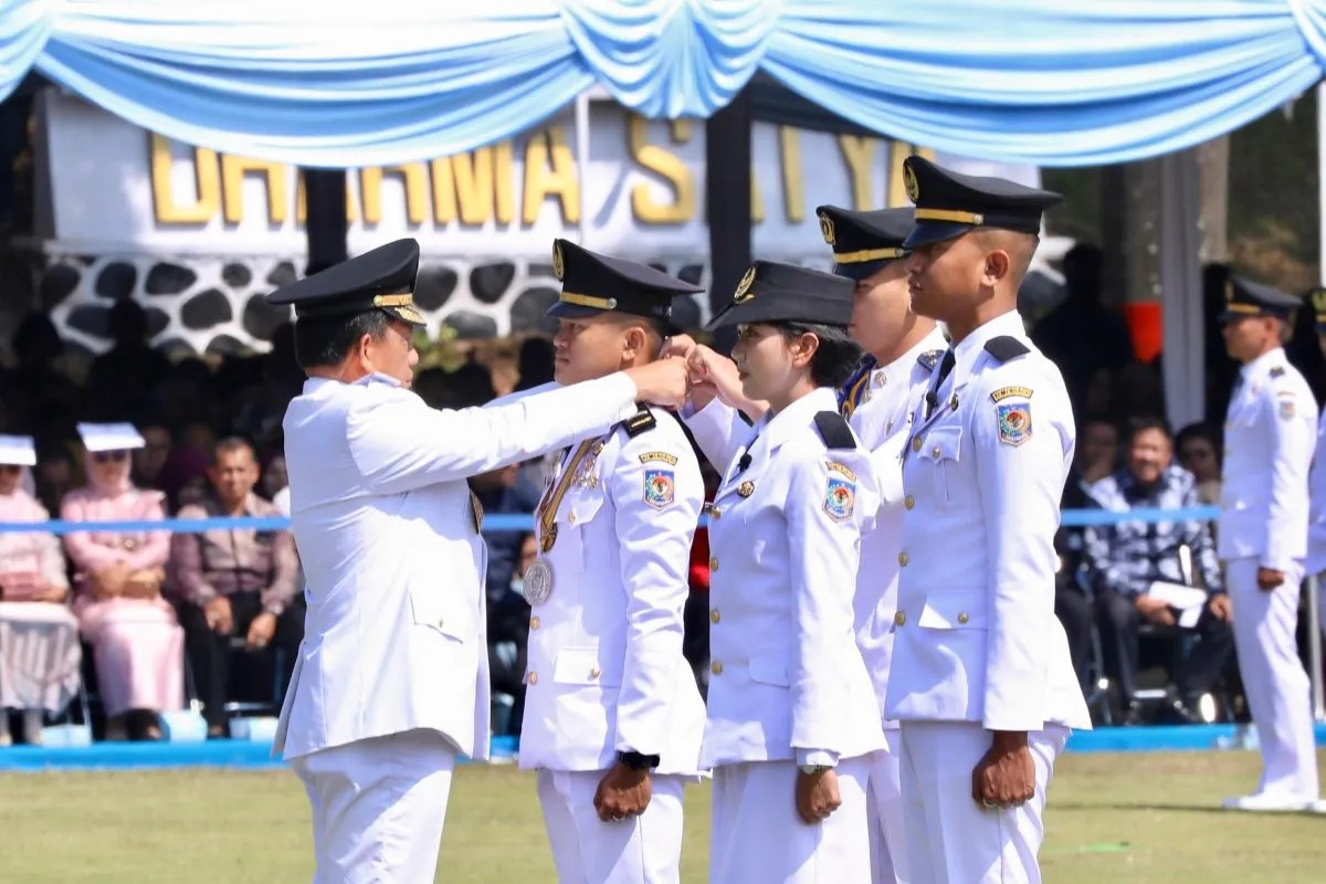 Mendagri Lantik 1.110 Pamong Praja Muda IPDN Angkatan XXXII